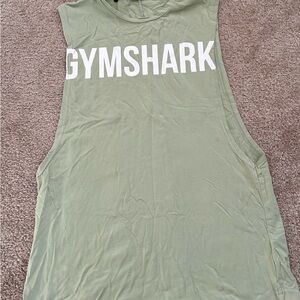 Gymshark Men's Green Sleeveless Swim Top